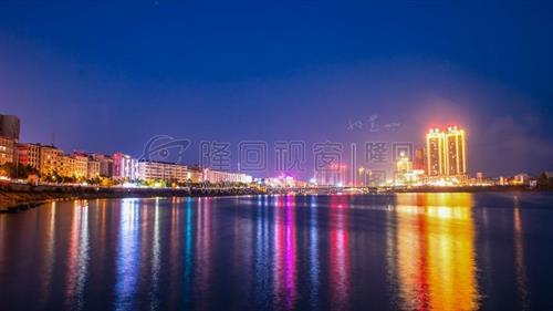 这个小县城夜色简直太美了！