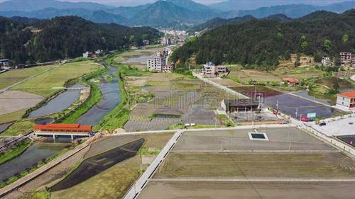 隆回超级杂交水稻基地，春夏秋冬，四季如画