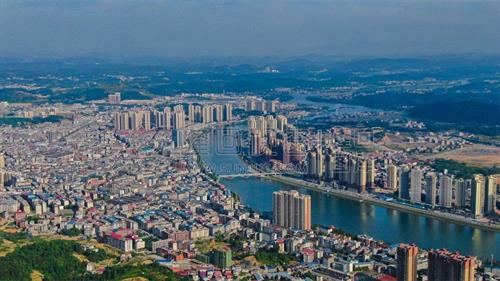上帝视角看隆回县城，变化大么？