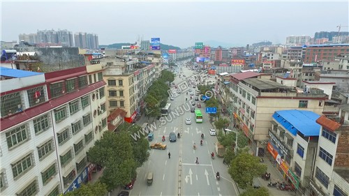 果品市场-桃洪中路-隆回县城-2017年春节期间