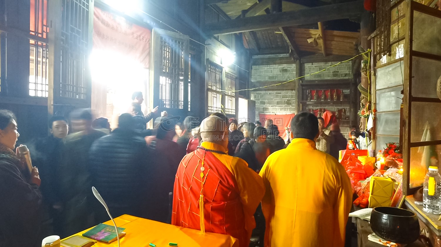 庞家山庵法会
