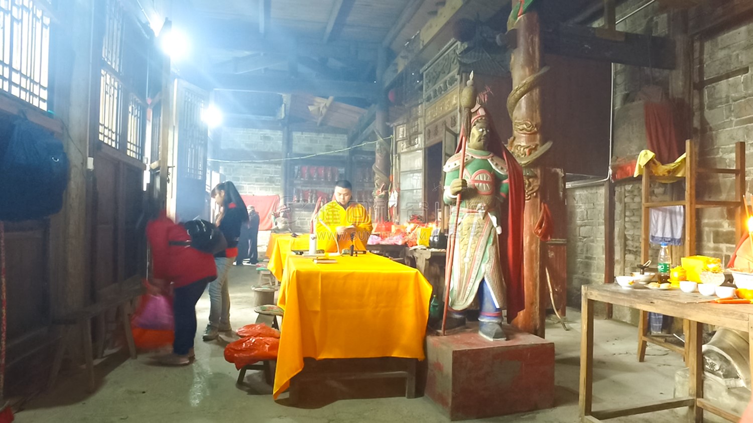 庞家山庵法会