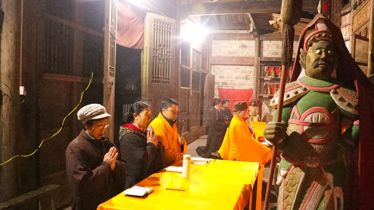 庞家山庵法会