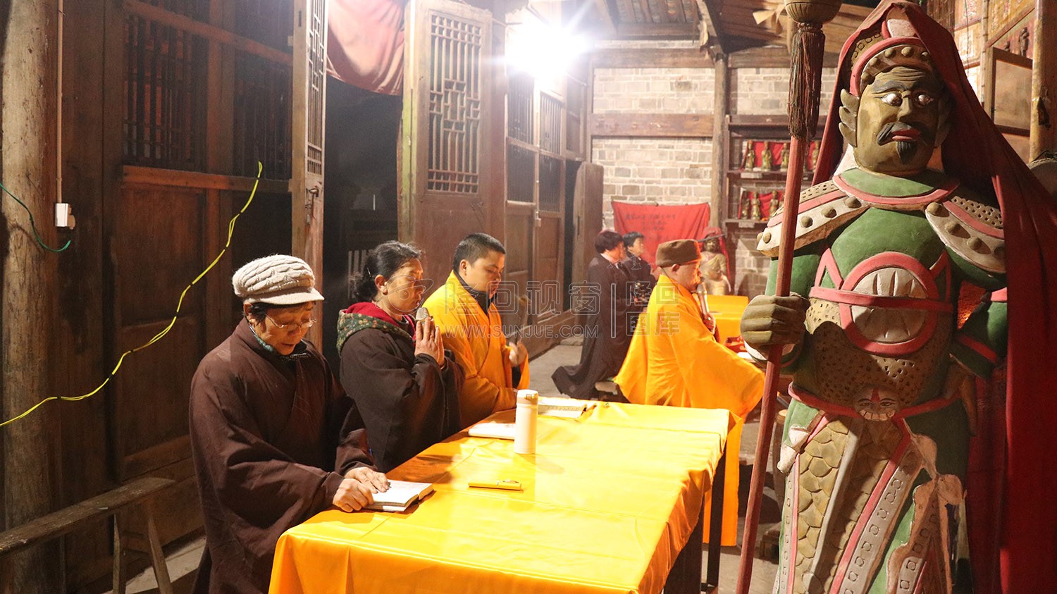 庞家山庵法会