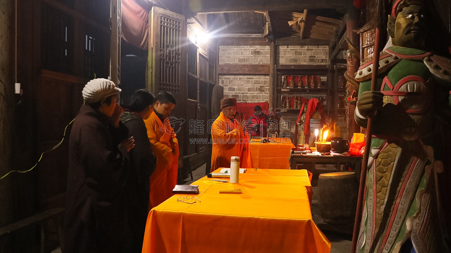 庞家山庵法会