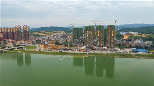 滨江国际建设中