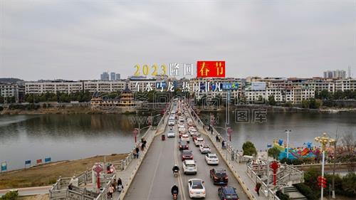 2023隆回春节，车水马龙，热闹非凡！