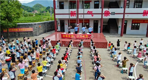 普法教育现场