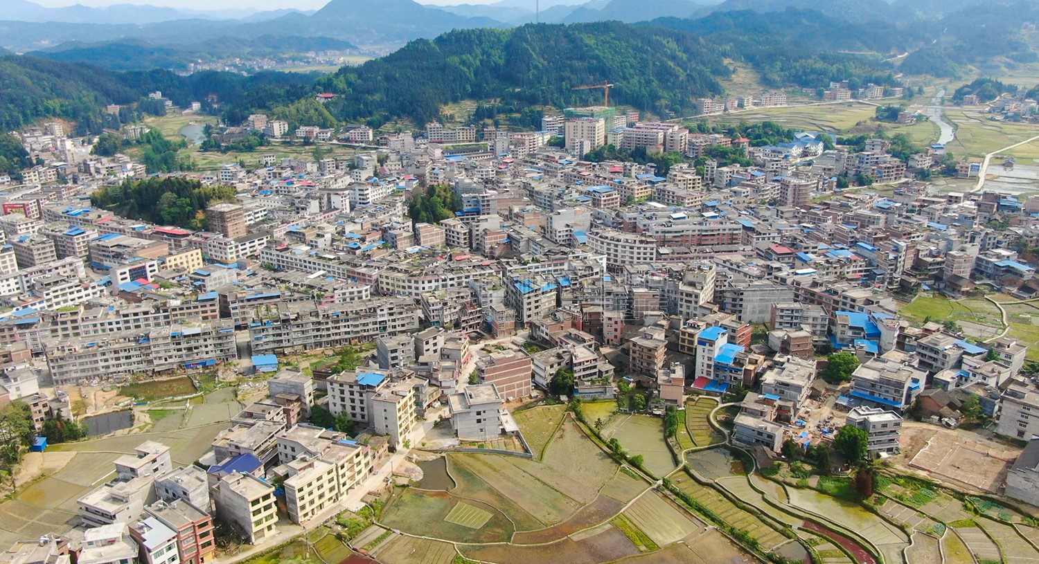 航拍全景