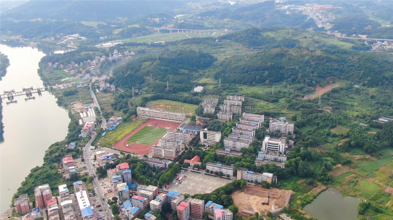 航拍全景