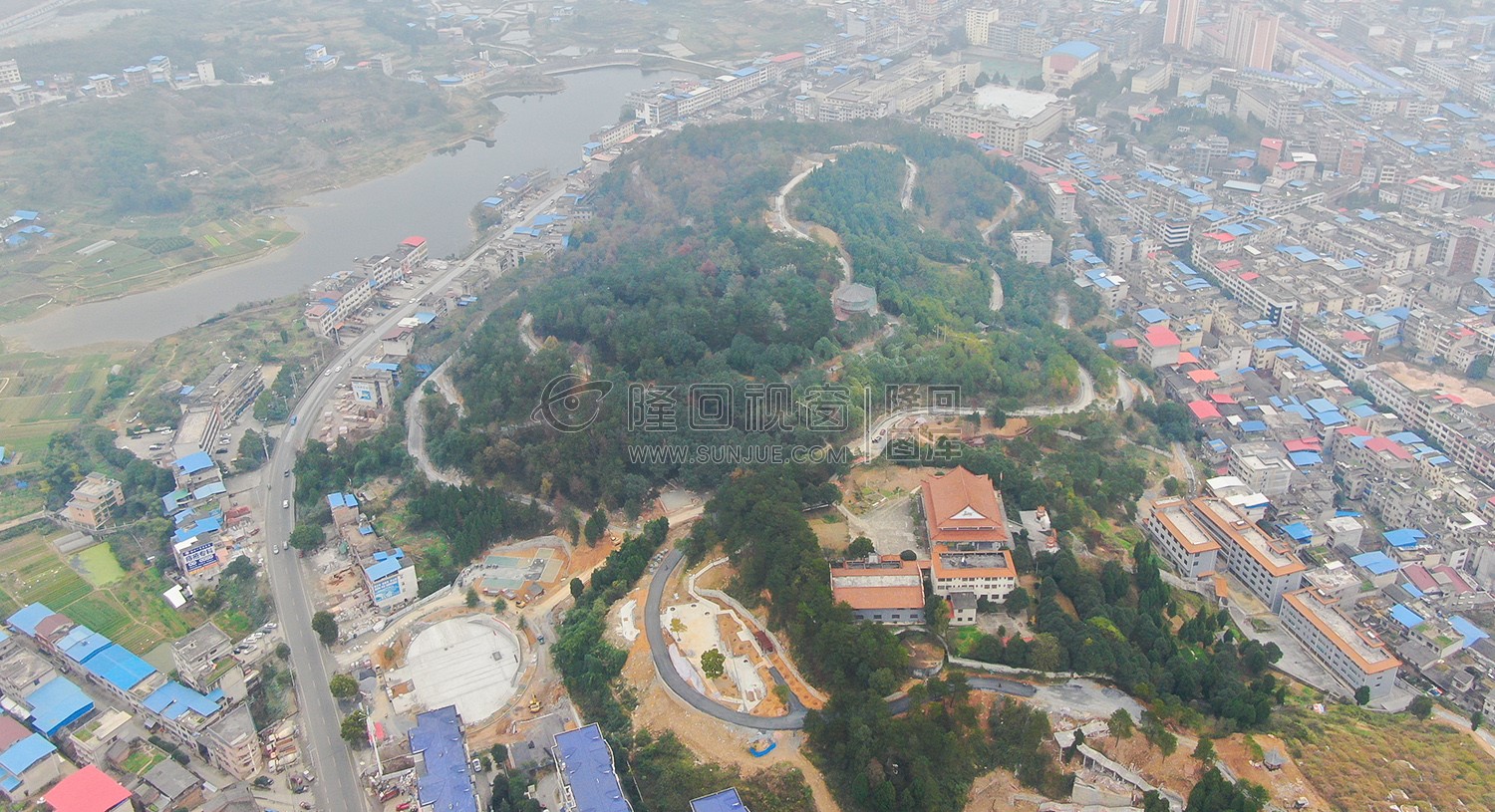 航拍全景