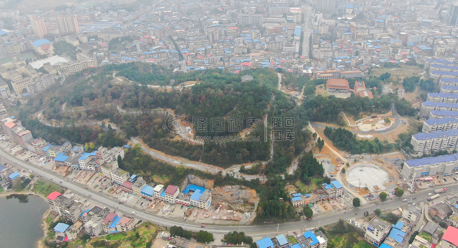 航拍全景