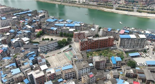 航拍学校