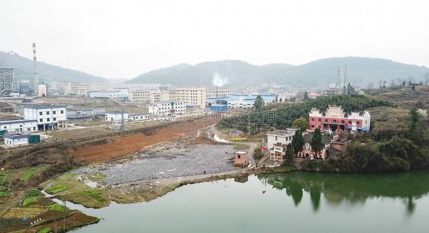 转龙庵河边