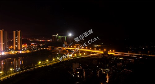 灯火通明