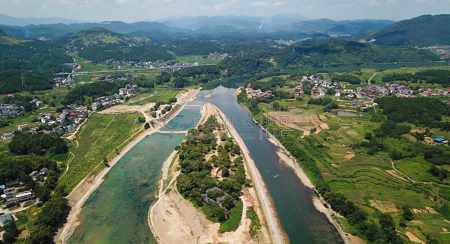 岛下游