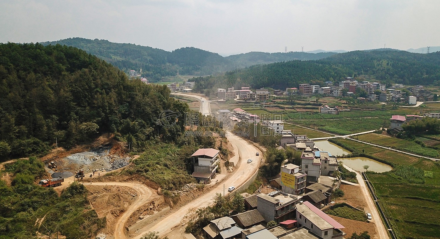 樟石村路段