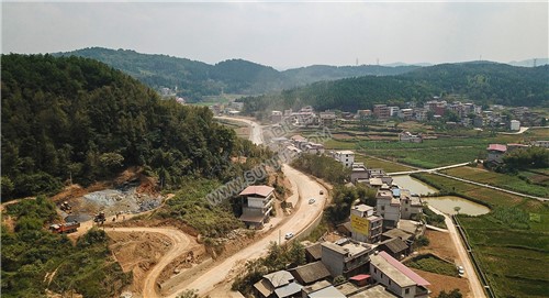 樟石村路段