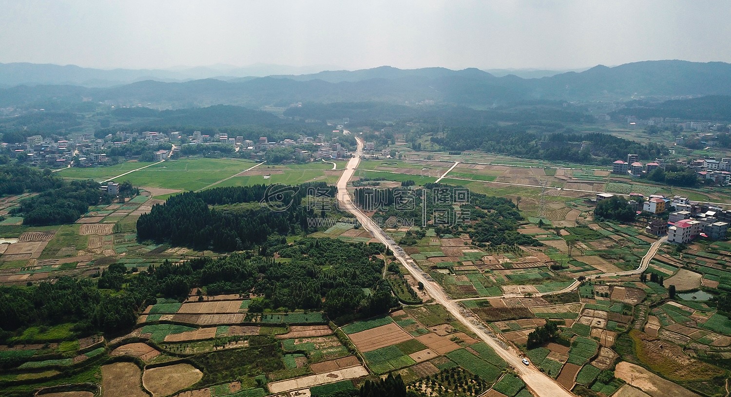 落马井村路段