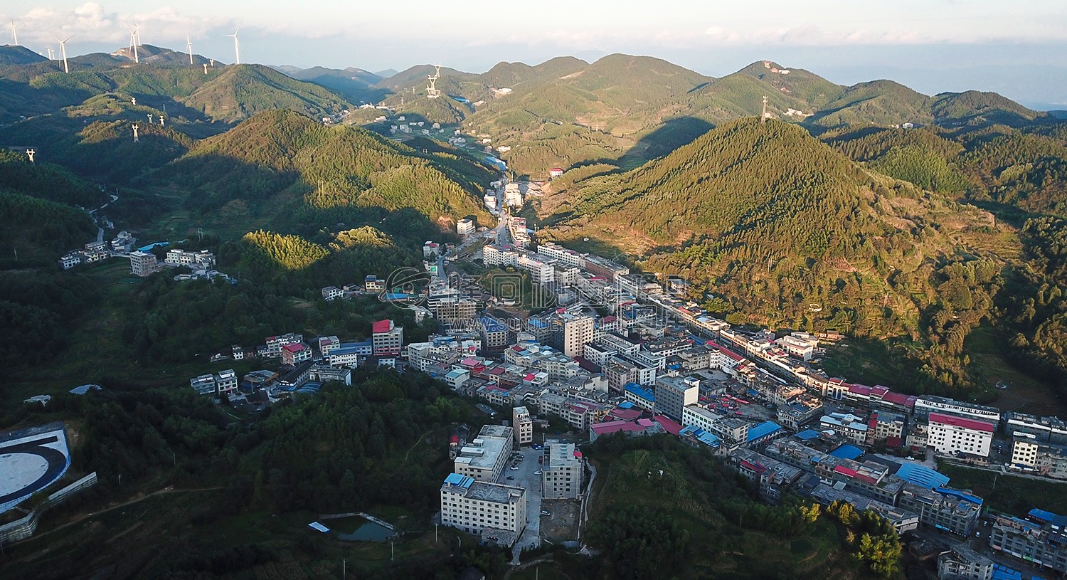 航拍小沙江