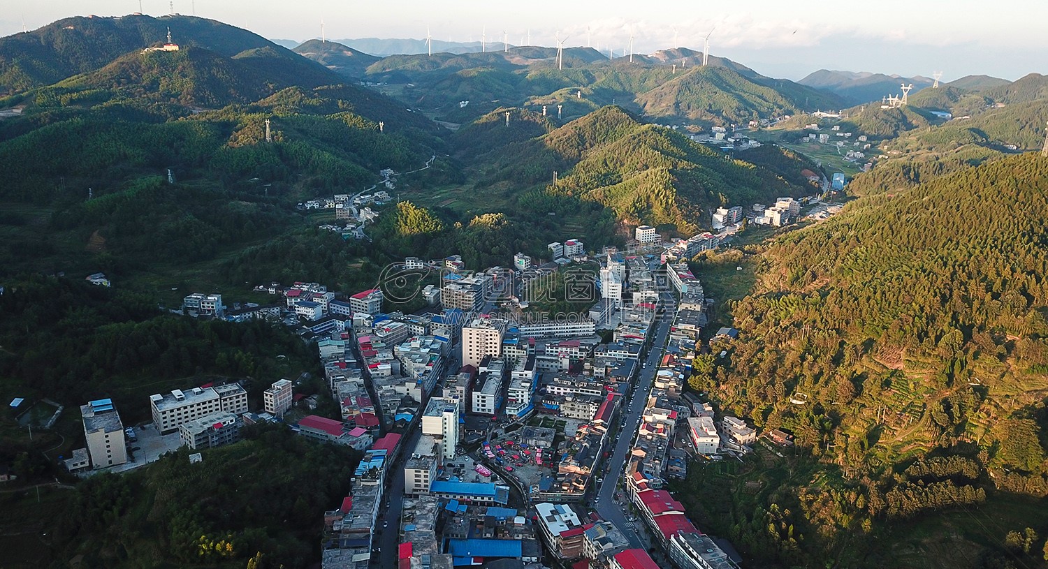 航拍小沙江