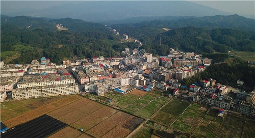 航拍金石桥