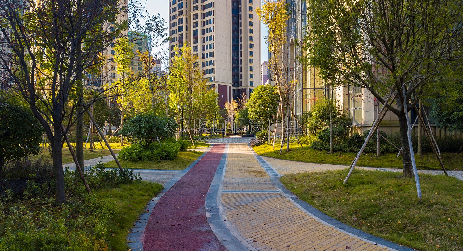 小区环境走廊