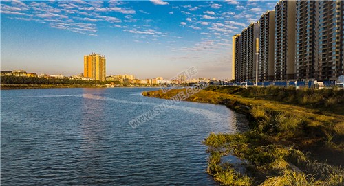 隆回河岸风光