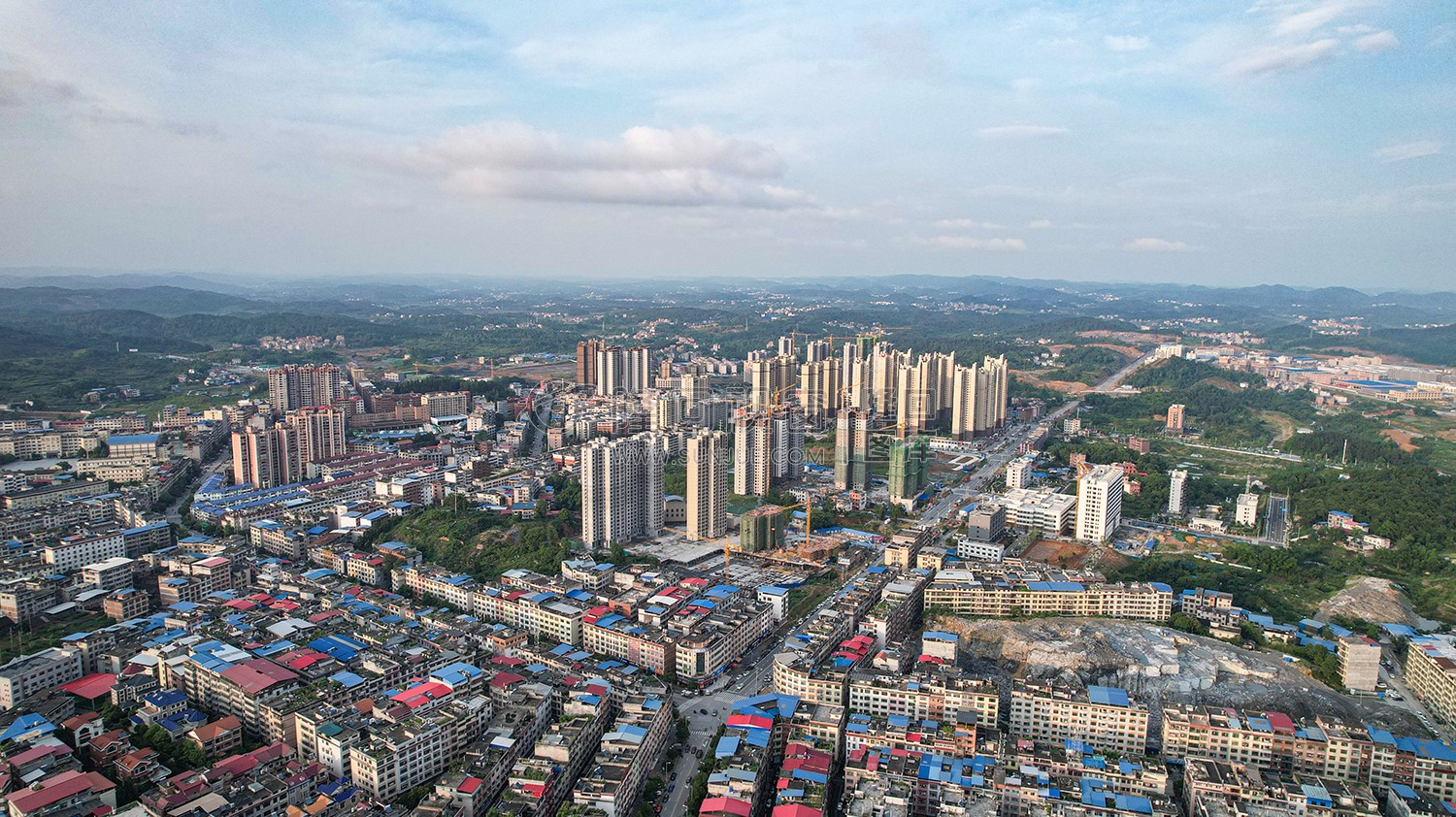 隆回县城城东区域