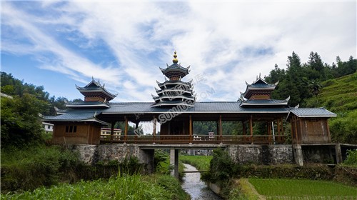 西山村观音阁廊桥
