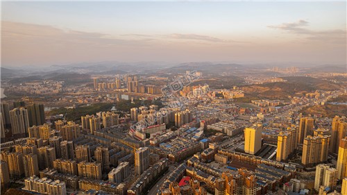 隆回夕阳，赧水河畔的冬天