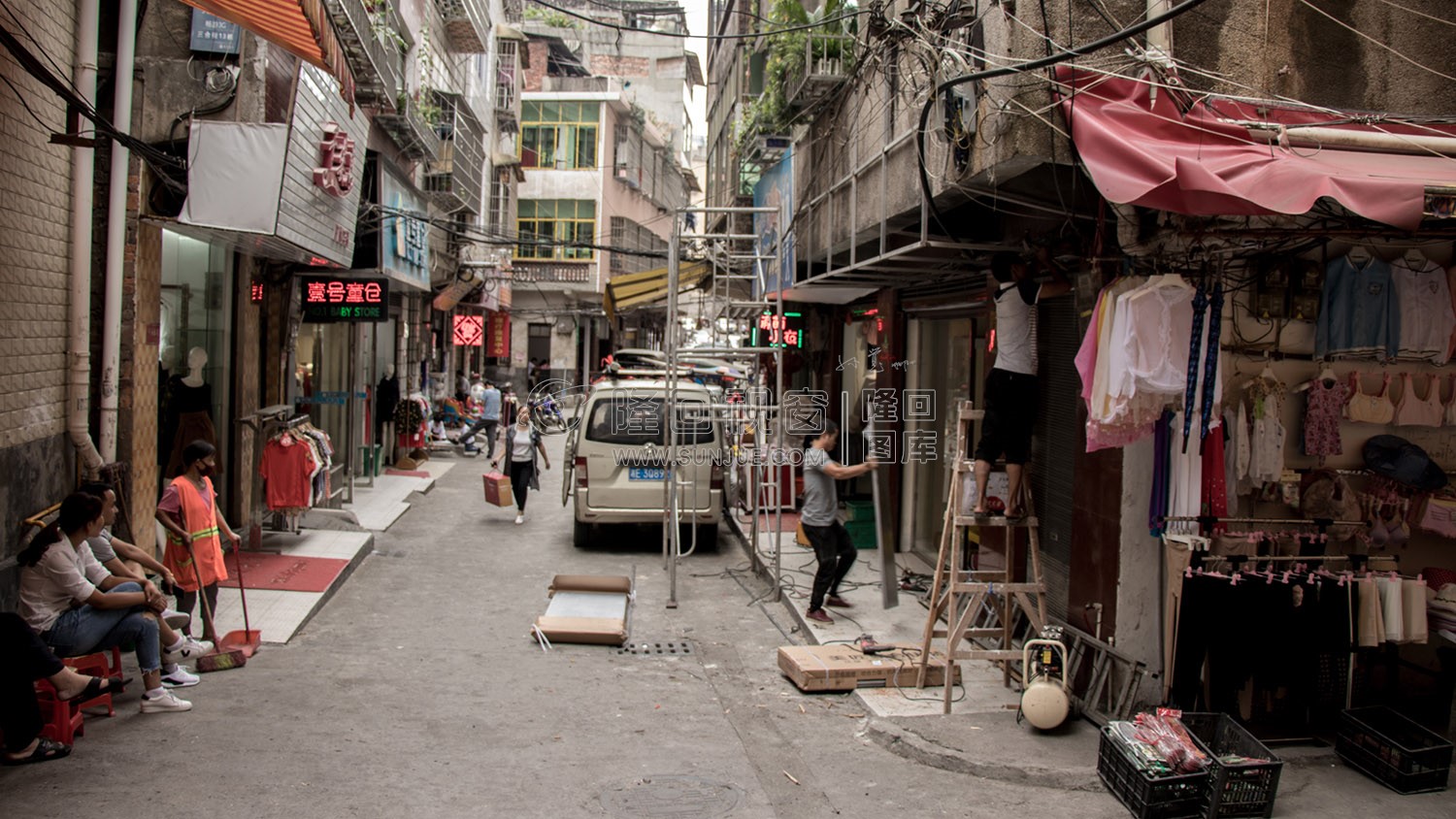 一组隆回老街照片，老隆回