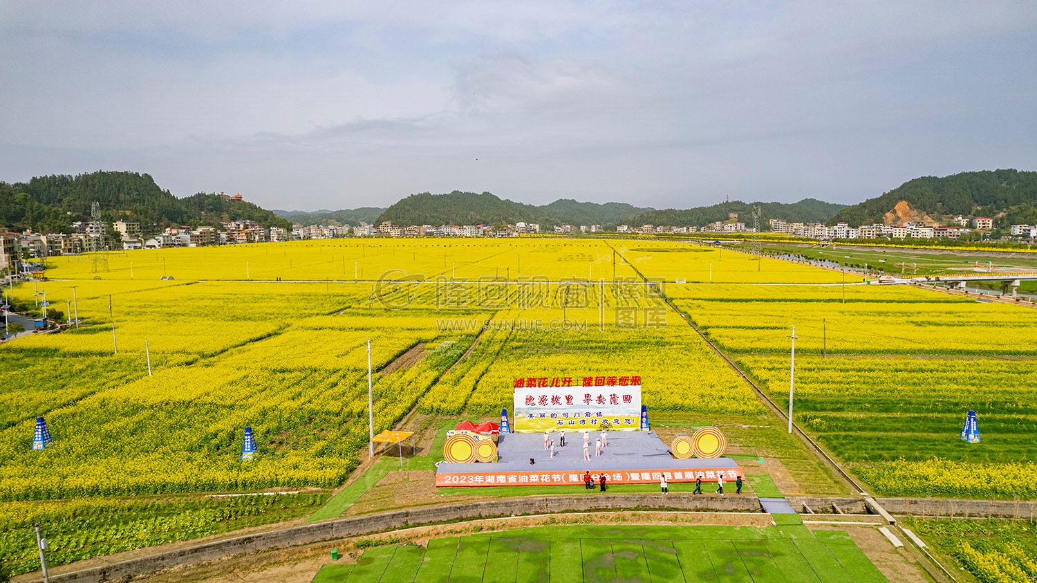 石山湾油菜花基地