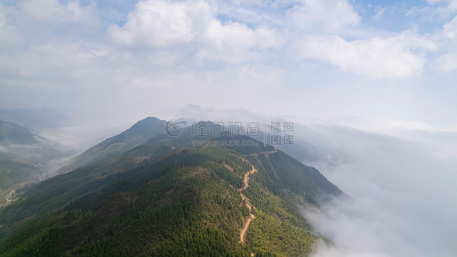 小沙江的高山云海