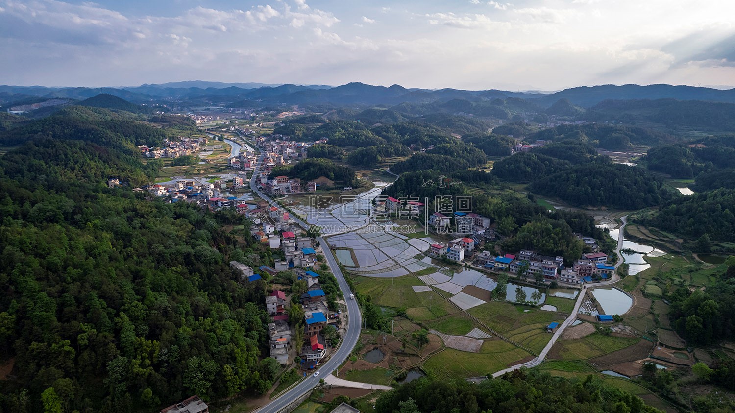 优先村的晚春