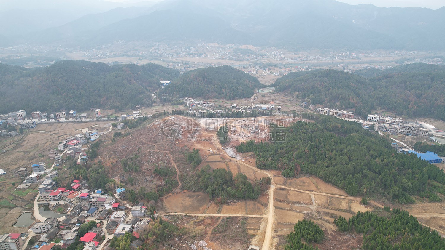 开挖山头