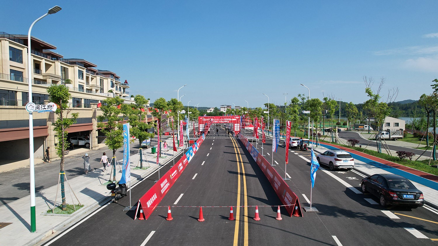 早安隆回健康跑前一天场地