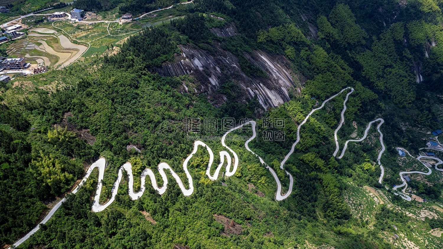 白水洞36拐公路-红军精神路